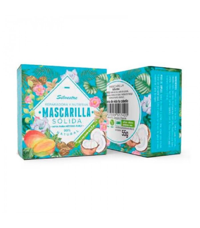 Mascarilla Sólida · Silvestre · Pastilla de 55 gr