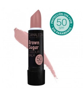 Bálsamo Labial Camaleón Color Marrón SPF50 · Corefar · 4gr