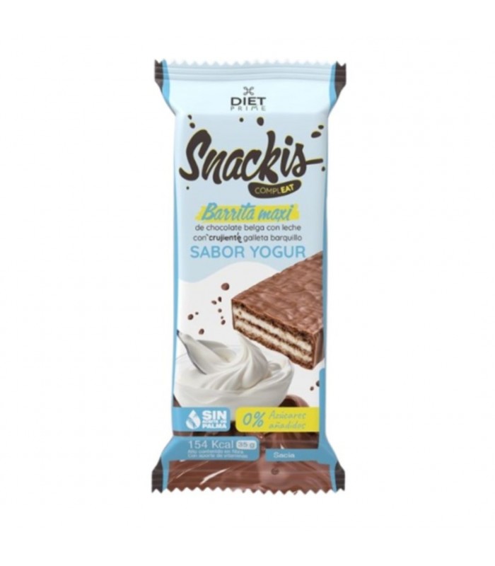 Snackis compleat barrita maxi choco leche yogur · Herbora · 35 gr