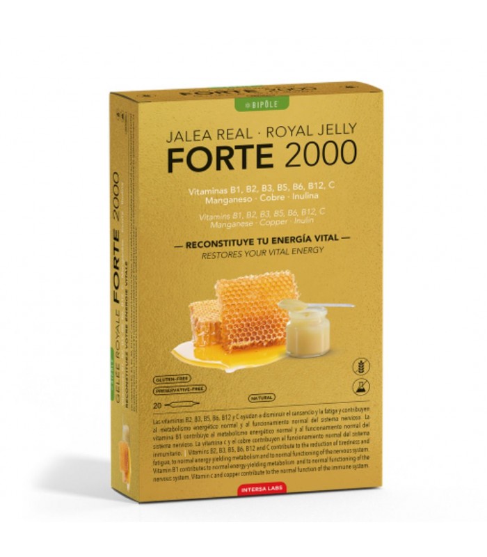 Jalea real Forte 2000 · Dietéticos Intersa ·  20 Ampollas