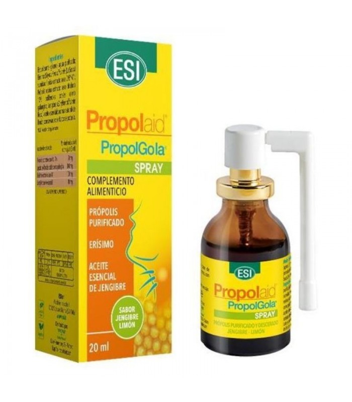 Propolaid PropolGola Spray Limón y Jengibre · ESI · 20 ml