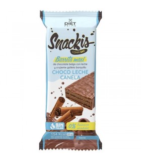 Snackis compleat barrita maxi choco leche canela · Herbora · 35 gr