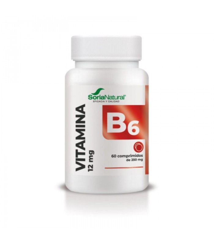 Vitamina b6 60 comp. 250mg soria natural