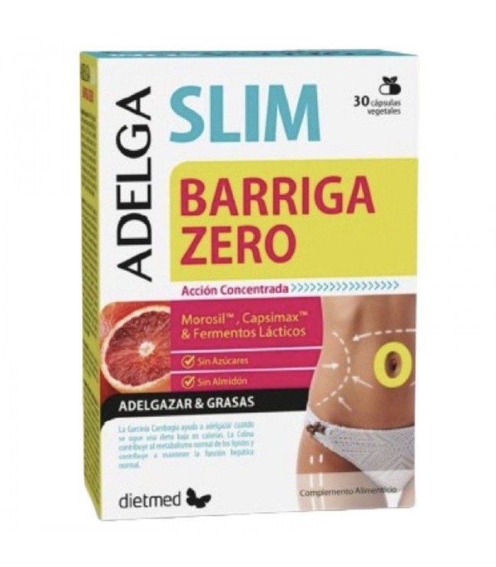 Adelga Slim Barriga Zero · Dietmed · 30 cápsulas