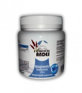 Magnesio Bisglicinato · El oro de los andes · 250g