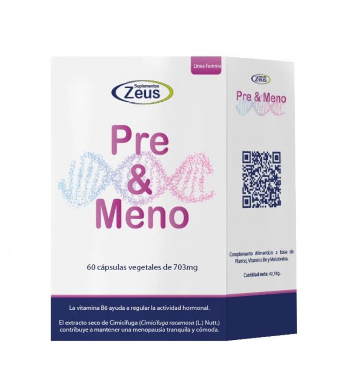 Pre&Meno · Zeus · 60 cápsulas