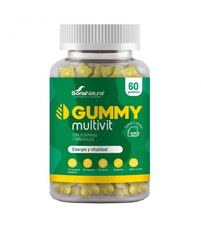 Gummy Multivit · Soria Natural · 60 gummies