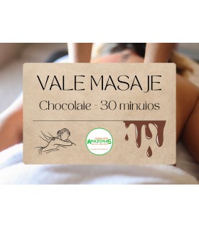 Tarjeta Regalo - Masaje Chocolate 30 Minutos