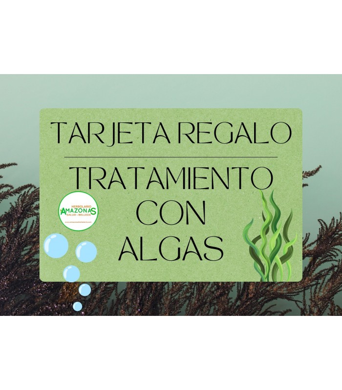 Tarjeta Regalo Tratamiento con algas