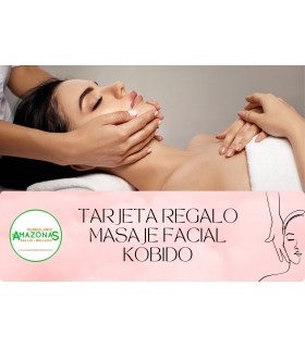 Tarjeta regalo · Masaje Kobido