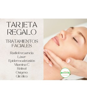 Tarjeta regalo · Tratamientos faciales