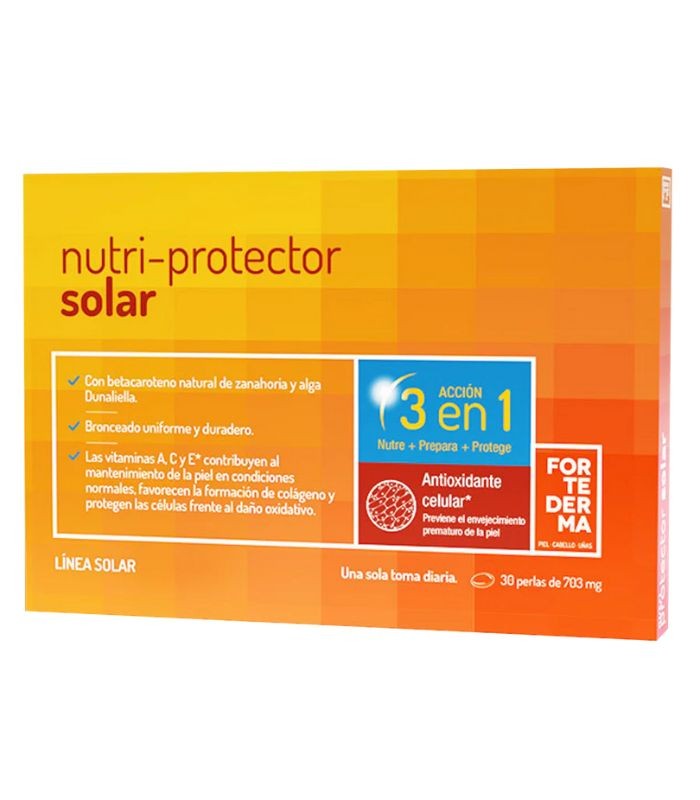 Fortederma Nutri Protector Solar · Herbora · 30 Perlas