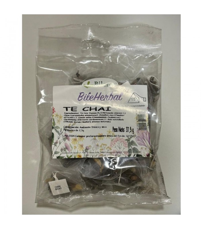 Té Chai · Bileherbal · 15 piramides