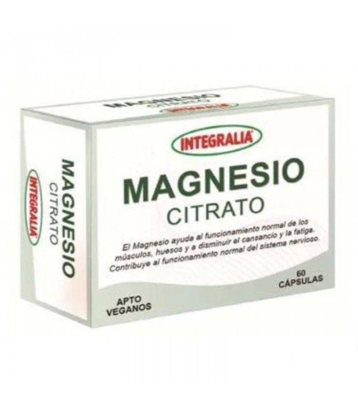 Magnesio Citrato · Integralia · 60 cápsulas