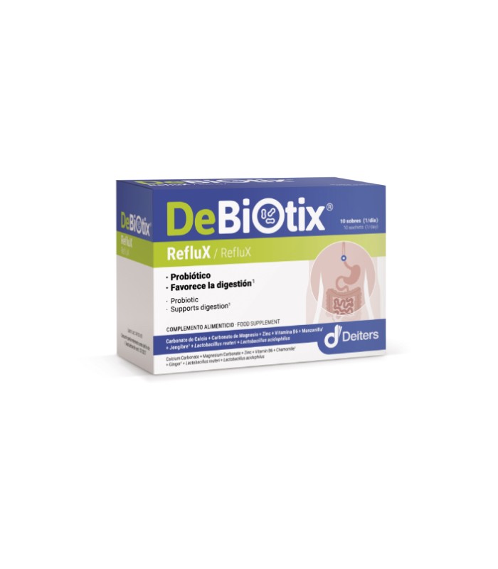 DeBiotix RefluX · Deiters · 10 sobres