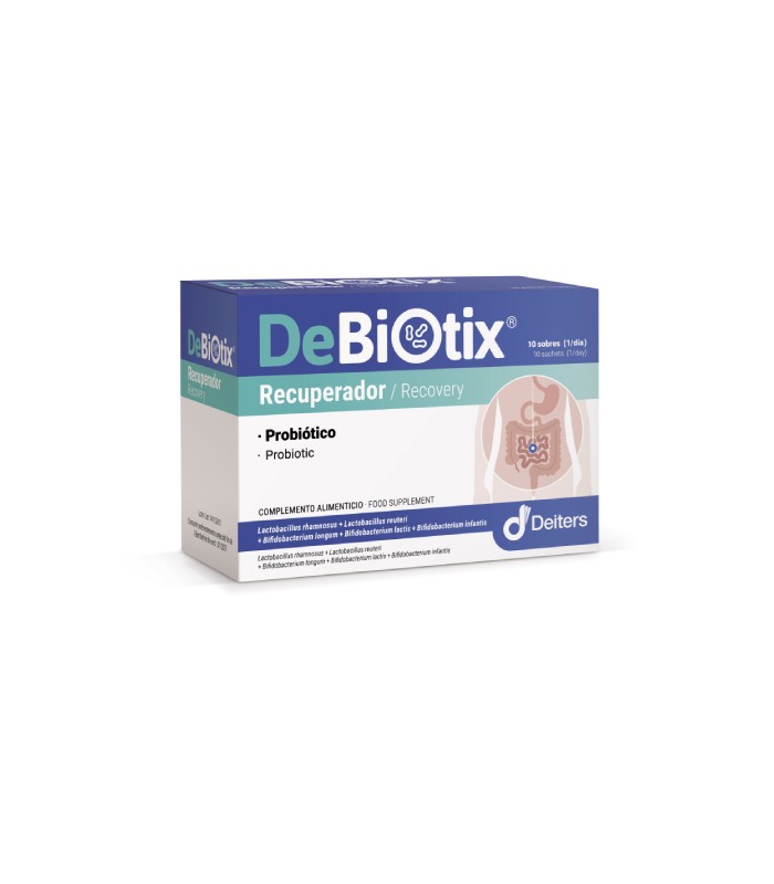 DeBiotix Recuperador · Deiters · 10 sobres