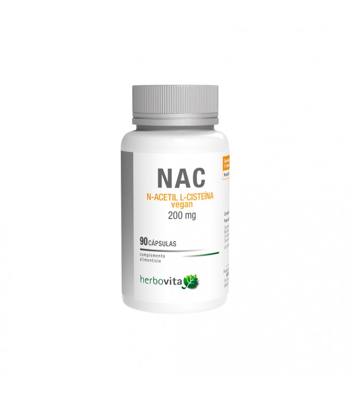 NAC Vegan · Herbovita · 90 cápsulas