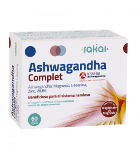 Ashwagandha Complet · Sakai · 60 cápsulas vegetales