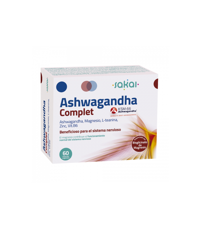 Ashwagandha Complet · Sakai · 60 cápsulas vegetales