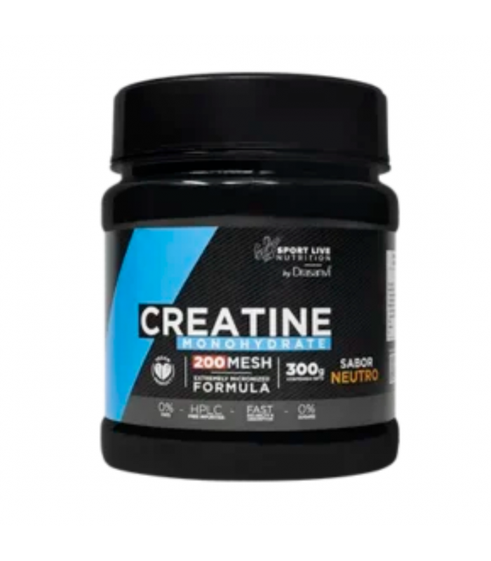 Creatine Monohydrate 200 MESH Sport Live · Drasanvi · 300 gr