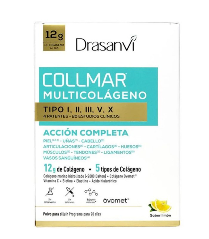 Collmar Multicolágeno Limón · Drasanvi · 260 gramos