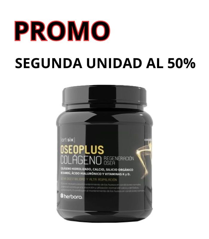 PROMO Oseoplus Colágeno · Herbora · 350 Gr · 2º UNIDAD AL 50%