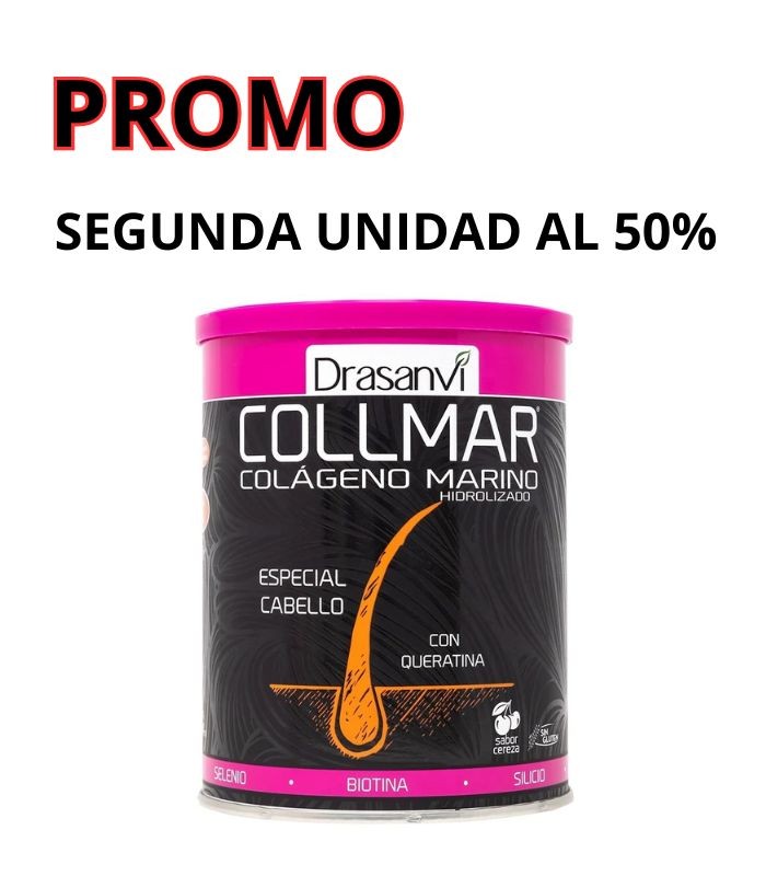 PROMO Collmar Colageno Marino Cabello · Drasanvi · 350 gramos · 2º UNIDAD AL 50%
