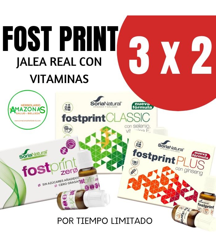 3 x 2 Fost Print · Soria Natural · 15 viales