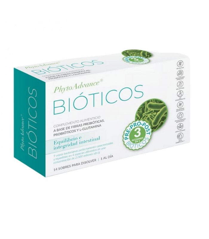 Bioticos · Phytoadvance · 14 sobres