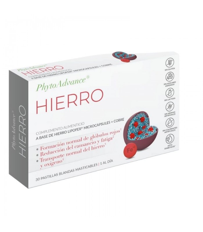 Hierro · Phytoadvance · 30 comprimidos
