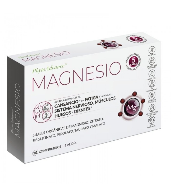 Magnesio · Phytoadvance · 30 comprimidos