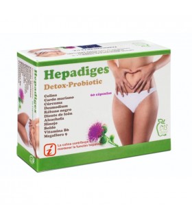 Hepadiges Detox Probiotic · Dis · 60 Cápsulas