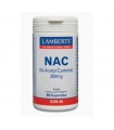 NAC (N-acetil-cisteina) 300 mg · Lamberts · 90 cápsulas