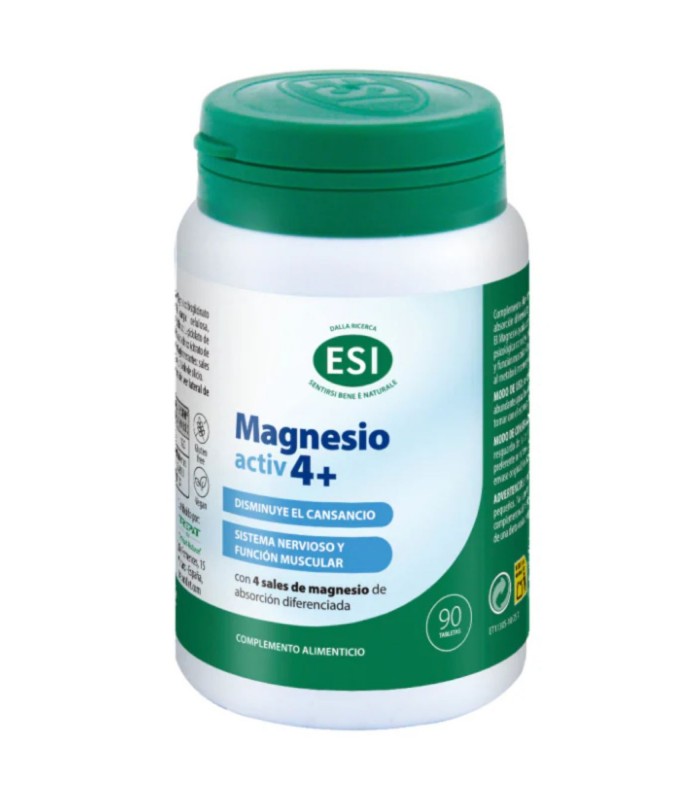 Magnesio Activ 4 · ESI · 90 tabletas