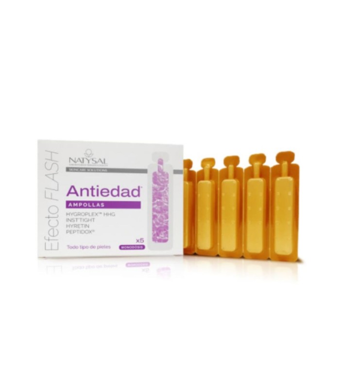 Efecto Flash Antiedad · Natysal · 5 Ampollas