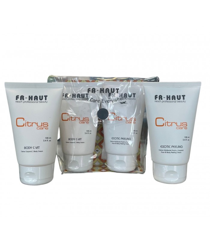 Citrus Care Body Special Set · Exotic Peeling 100ml + Body C-Vit Cream 100ml · Freihaut