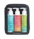 Travel Kit · Champu + Gel + Body milk · Esential'Aroms · 100ML