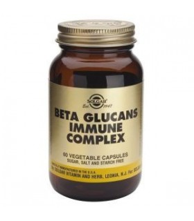 Beta Glucanos Inmune Complex · Solgar · 60 Cápsulas vegetales