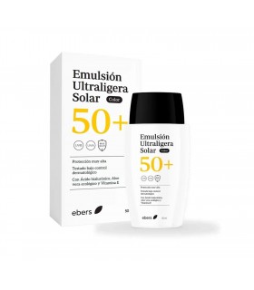 Emulsión Ultraligera Facial SPF50+ · Ebers · 50 ml