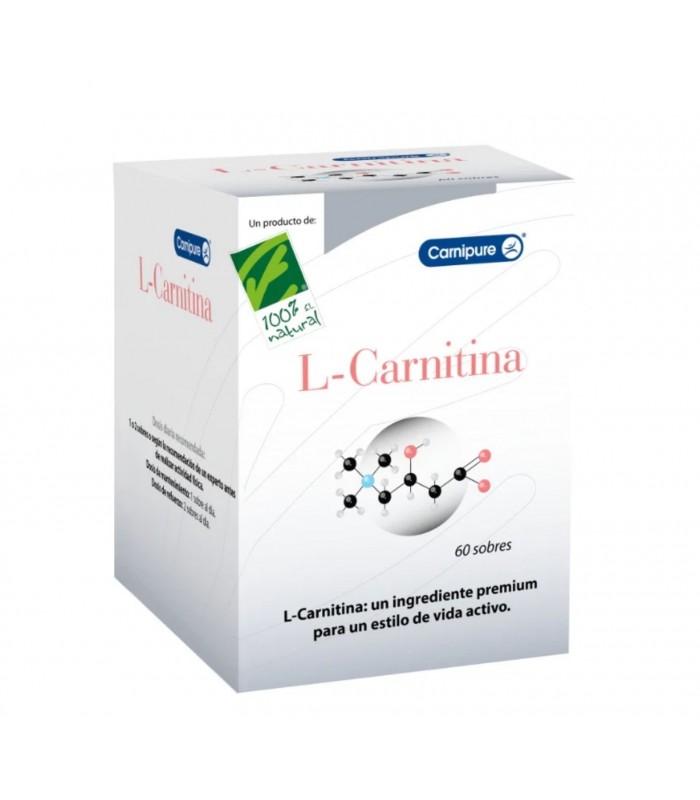 L-Carnitina · 100% Natural · 60 sobres