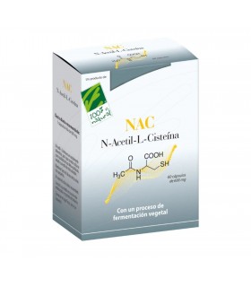 NAC · 100% Natural · 60 cápsulas