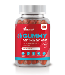 Gummy Hair, Skin and Nails · Soria Natural · 60 gummies