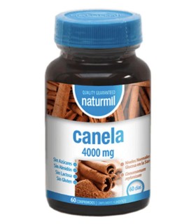 Canela 4.000 mg · Naturmil · 60 comprimidos