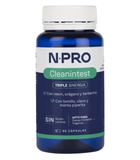 Cleanintest · NPro Mibiota · 60 cápsulas