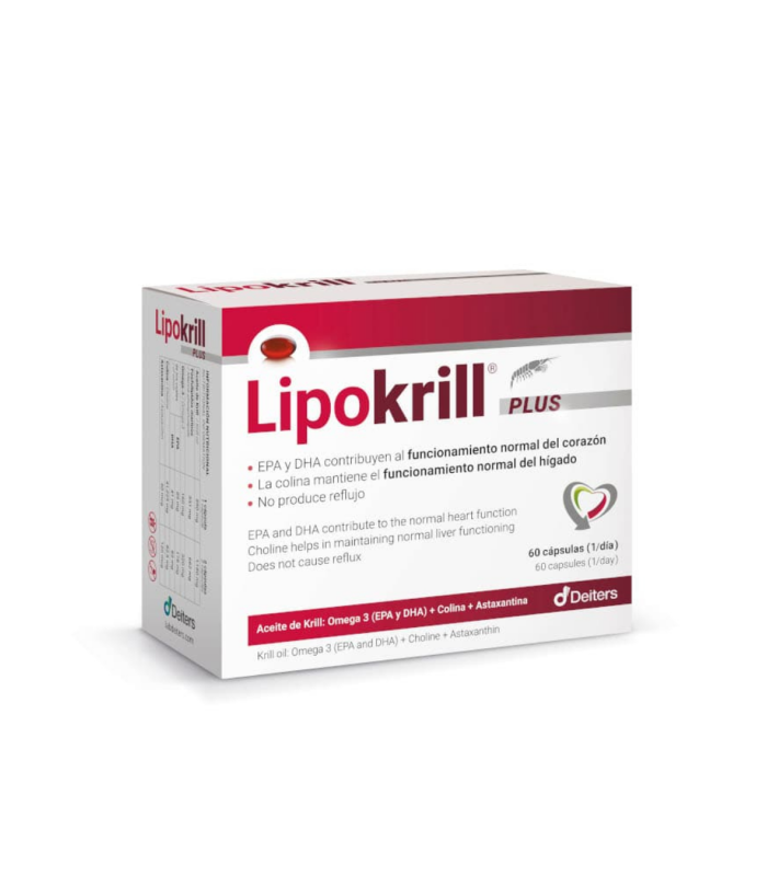 Lipokrill Plus ·Deiters ·60 cápsulas