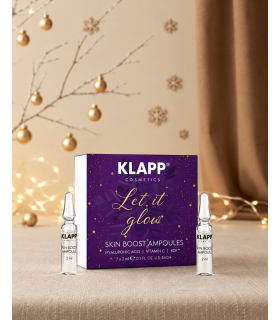 Skin Boost Ampoules Care Set. Skin Boost Niacinamide (2ml) + Skin Boost Hyaluron (2ml). KLAPP