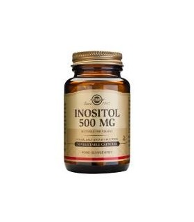 Inositol 500mg · Solgar · 50 Cápsulas vegetales