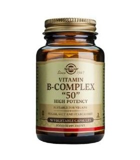 B-Complex "50" · Solgar · 50 Cápsulas vegetales