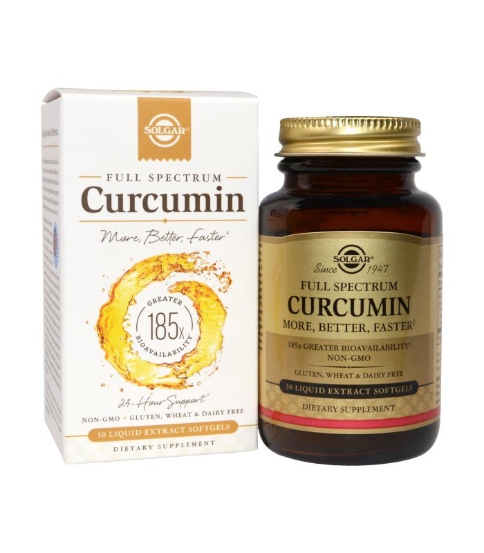 Curcumin · Solgar · 30 Cápsulas blandas