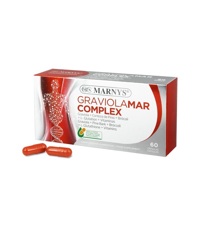 Graviolamar Complex · Marnys · 60 Cápsulas